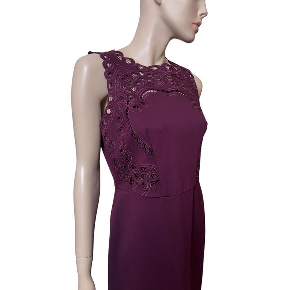 New Ted Baker Verita Cut Sheath Dress Size L New with Tag Sleeveless Zip Closure - Picture 5 of 15